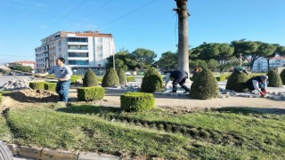Park Bahçeler çalışıyor, Burhaniye güzelleşiyor
