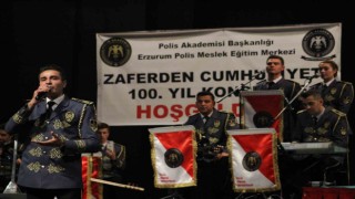 Polis Akademisi Orkestrasından Erzurumda unutulmaz konser