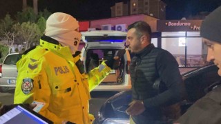 Polis ekiplerinden alkol denetimi: 7 yıldır bu anı bekliyorum