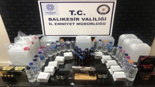 Polisten sahte içki operasyonu
