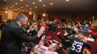 Pursaklarda çocuklar sanatla iç içe