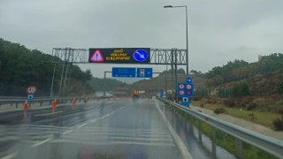 Sabucubeli Tünelleri geçici olarak trafiğe kapatıldı