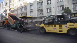 Samsun Büyükşehir, Bafrada yolları sıcak asfaltla kaplıyor