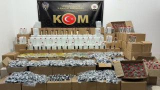 Samsunda bin 599 litre etil alkol ele geçirildi