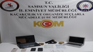 Samsunda tefeci operasyonu: 3 gözaltı