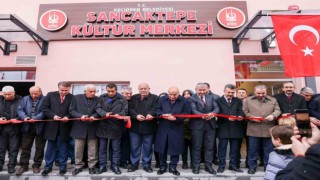 Sancaktepe Kültür Merkezinin açılışı gerçekleştirildi