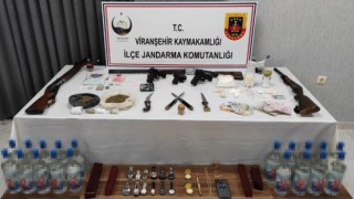 Şanlıurfada uyuşturucu operasyonu: 8 gözaltı