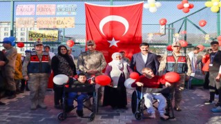 Siirtte Jandarmadan özel gereksinimli bireylere etkinlik