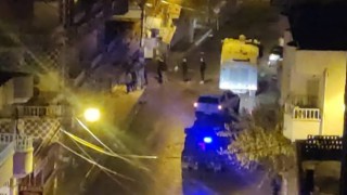 Silopide derbi sonrası yol kapatan gruba polis müdahale etti