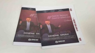 Sincan Belediyesi, ortaokullarda LGS deneme sınavı yaptı