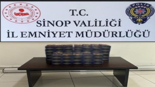 Sinopta 10 bin makaron ele geçirildi: 1 gözaltı
