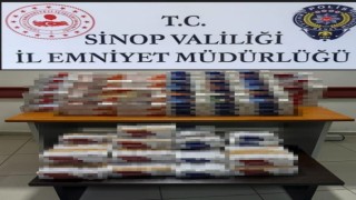 Sinop'ta 45 bin 600 makaron ele geçirildi: 1 gözaltı