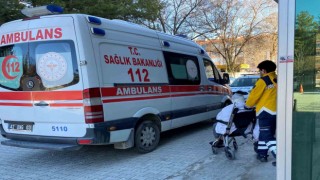 Sobayı tinerle yakmak isterken yaralandı