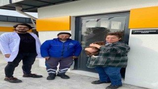 Sokak Hayvanları Bakımevinde ilk sahiplendirme yapıldı