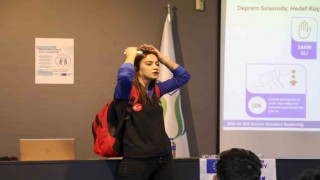 SUBÜlü öğrencilere afet farkındalık ve gönüllülük eğitimi