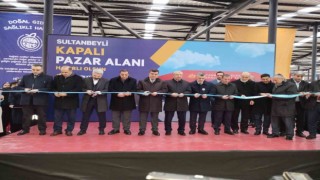 Sultanbeyli kapalı pazar alanı hizmete açıldı