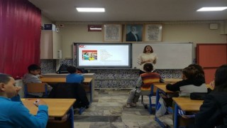 Sultanhisarda öğrencilere gıda okuryazarlığı eğitimi verildi