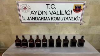 Şüpheli araçtan bandrolsüz alkol ele geçirildi