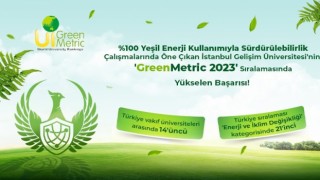 Sürdürülebilirlik çalışmalarıyla öne çıkan İGÜden, GreenMetric 2023 başarısı