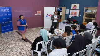 Tarsusta göçmen ve ev sahibi kadınlara yönelik kadın sağlığı eğitimi düzenlendi