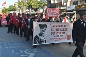 Tarsus’un düşman işgalinden kurtuluşunun 102. yıl dönümü kutlandı