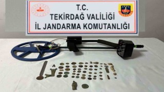 Tekirdağda tarihi eser operasyonu