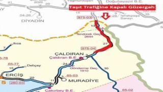 Tendürek Geçidi tipi nedeniyle trafiğe kapatıldı