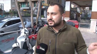 Ters yönden gelip çarptı, motosikletli yerdeyken kaçtı