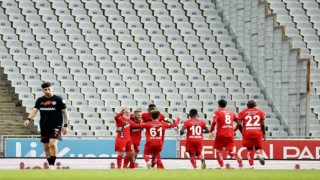 Trendyol Süper Lig: Fatih Karagümrük: 0 - Gaziantep FK: 1 (İlk yarı)