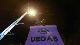 UEDAŞ ekipleri yılbaşında kesintisiz enerji için görev başında