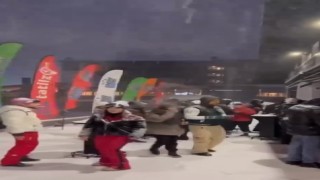Uludağda kar yağışı başladı
