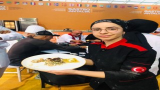 Üniversite öğrencileri, “Gastro Antalya” yarışmasında 4 altın madalyanın sahibi oldu