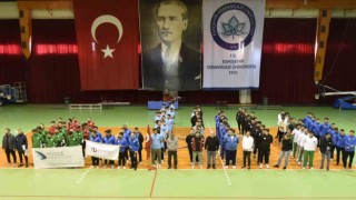 Ünıversıtelerarası futbol ve hentbol bölgesel lig müsabakaları ESOGÜde başladı