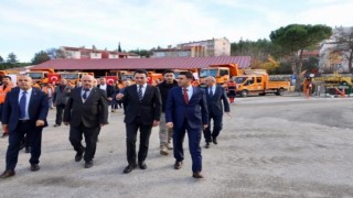 Vali Aygöl karayolları kış sezonu açılışına katıldı