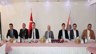 Vali Osman Varol, basın mensuplarıyla bir araya geldi