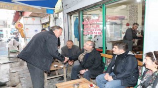 Vali Ziya Polat, vatandaşlarla közde çay içti