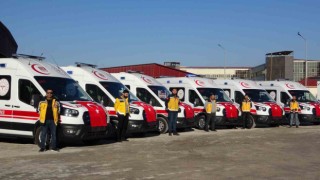 Vanın sağlık filosuna 6 yeni ambulans eklendi