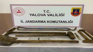 Yalovada jandarmadan definecilere suçüstü