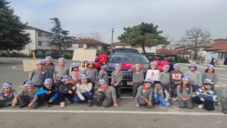 Yerli Malı Haftasında öğrenciler, TOGG ile buluştu