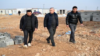 Yeşilyurtta köy evleri teslime hazırlanıyor