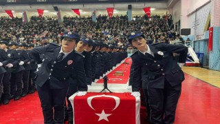 Yozgatta 860 kadın polis yemin ederek mesleğe ilk adımı attı