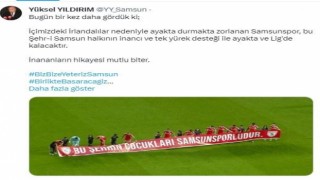 Yüksel Yıldırım: Samsunspor ligde kalacaktır