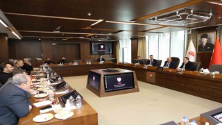 2. ve 3. Lig Kulüpler Birliğinden Başkan Büyükekşiye teşekkür ziyareti