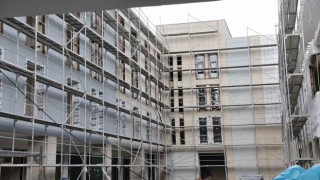30 Ağustos İş Merkezi ve Zanaat Çarşısı inşaatında sona doğru
