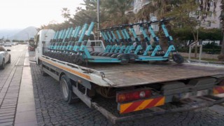 325 scooter trafikten men edilerek trafik idari para cezası uygulandı