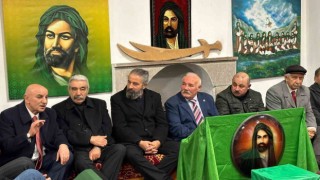 ABB Başkan Adayı Altınok, Hüseyin Gazi Cemevini ziyaret etti