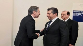 ABD Dışişleri Bakanı Blinken, IKBY Başbakanı Barzani ile bir araya geldi