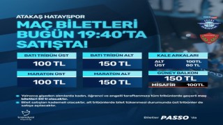 Adana Demirspor - Hatayspor maçının biletleri satışta