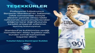 Adana Demirsporda Benjamin Stambouli ile yollar ayrıldı