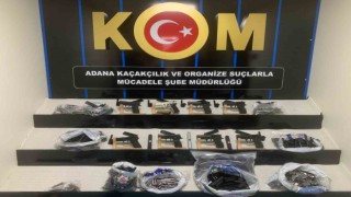 Adanada silah üretimi yapılan iki eve operasyon: 5 gözaltı
